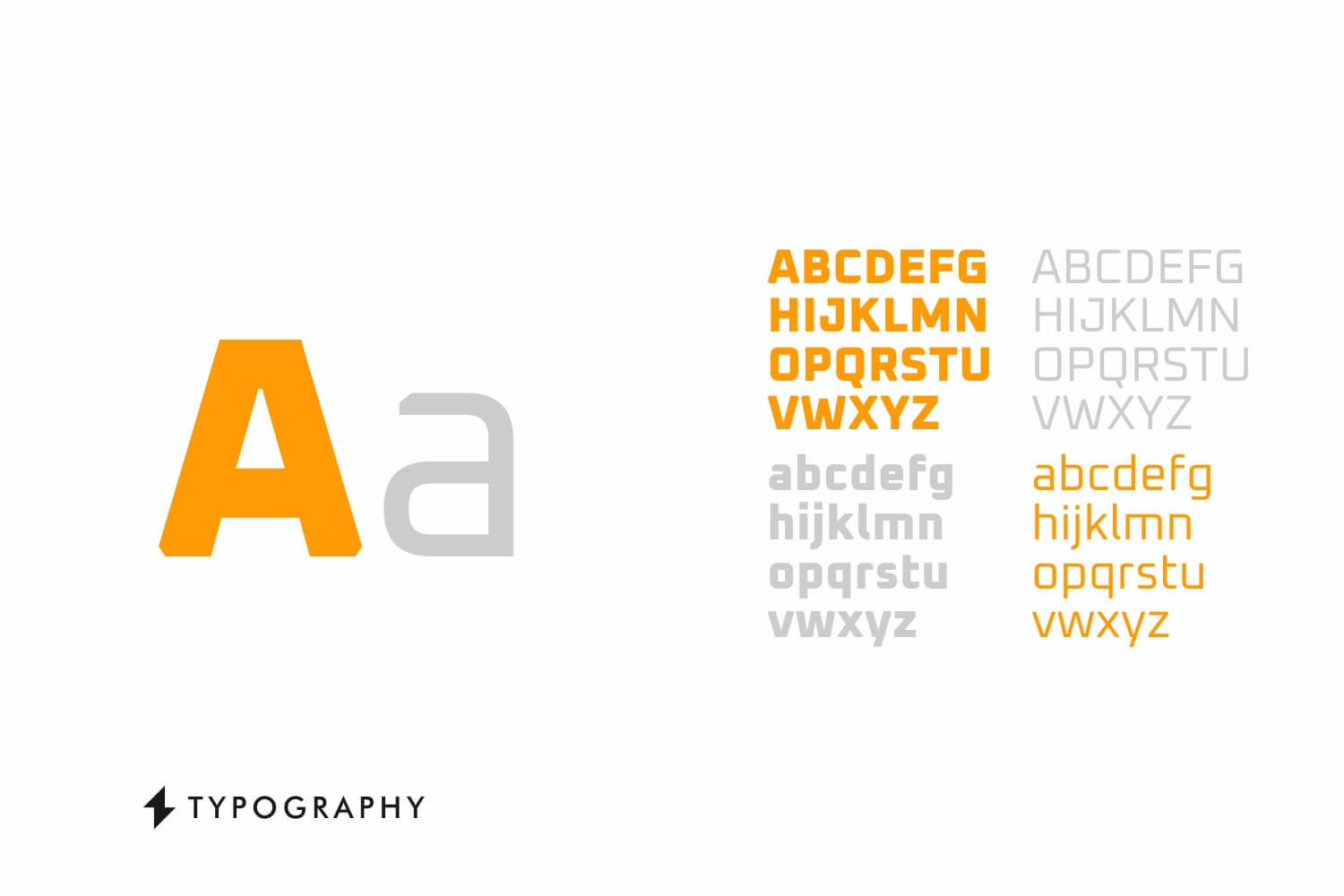 Charge Pulse Brand Typography