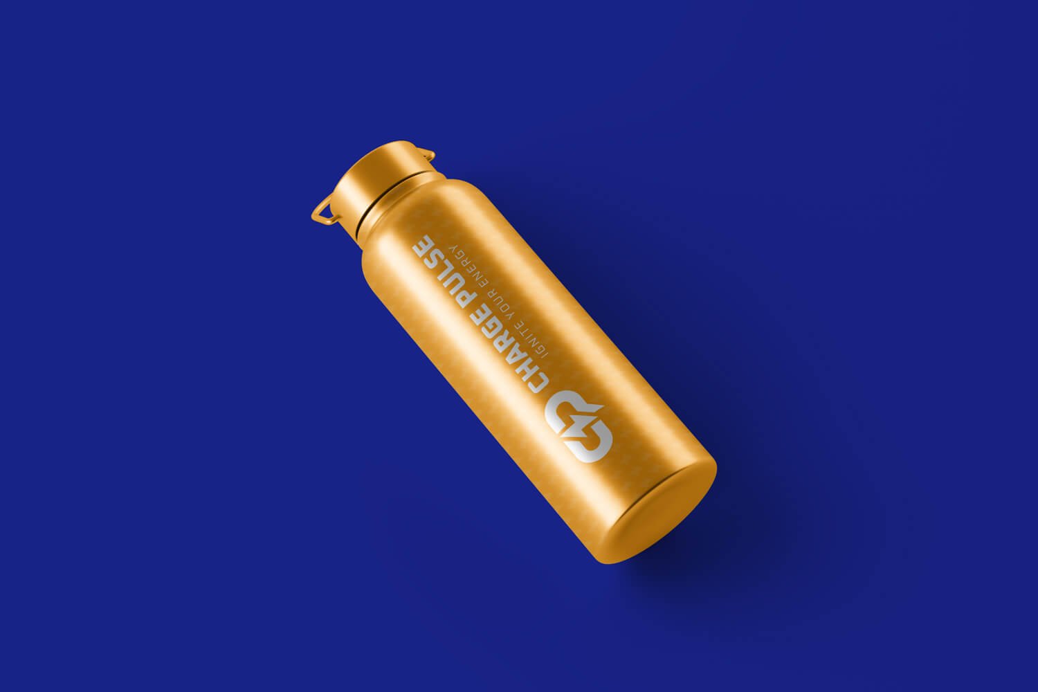 Charge Pulse Brand Logo Bottle
